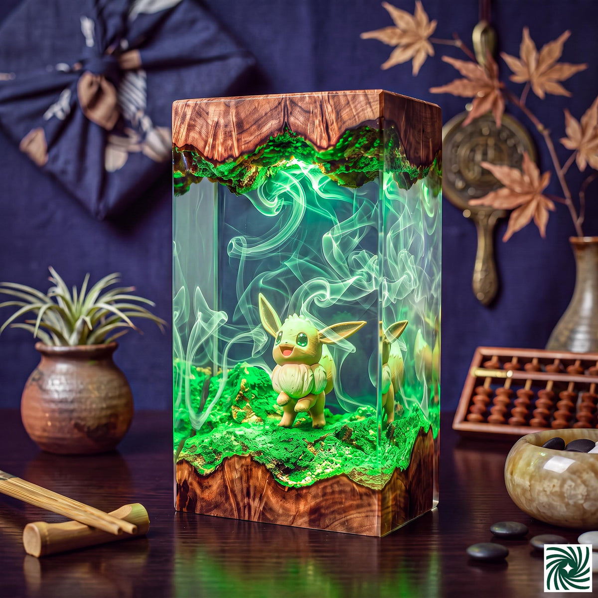Evee Resin Lamp