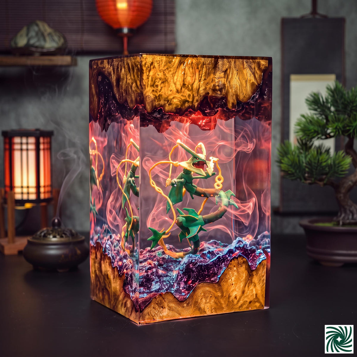 Rayquaza Mega Resin Lamp