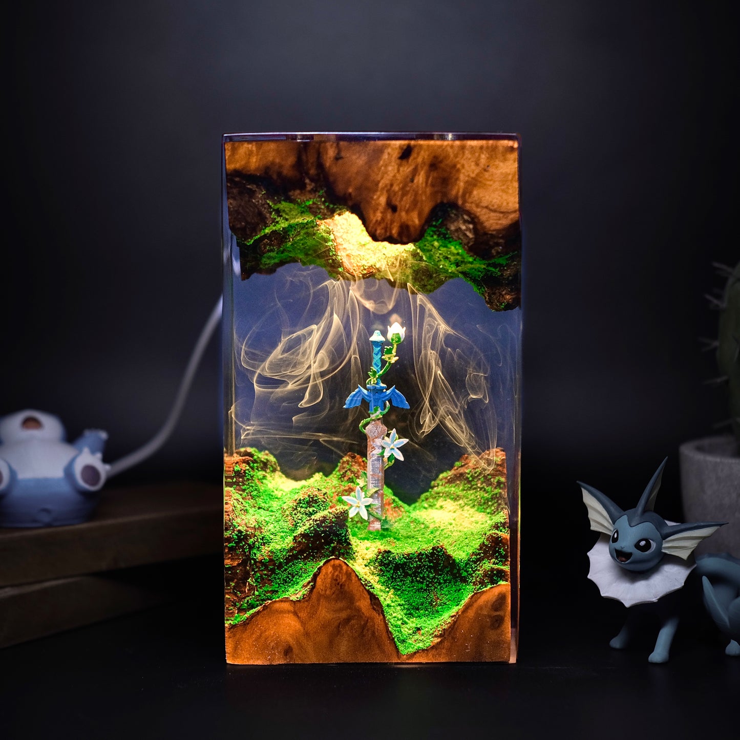 Sword of Destiny: The Hero’s Relic Resin Lamp