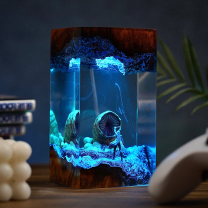 The Desert Heir: Arrakis Destiny Resin Lamp