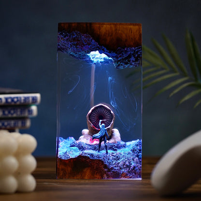 The Desert Heir: Arrakis Destiny Resin Lamp