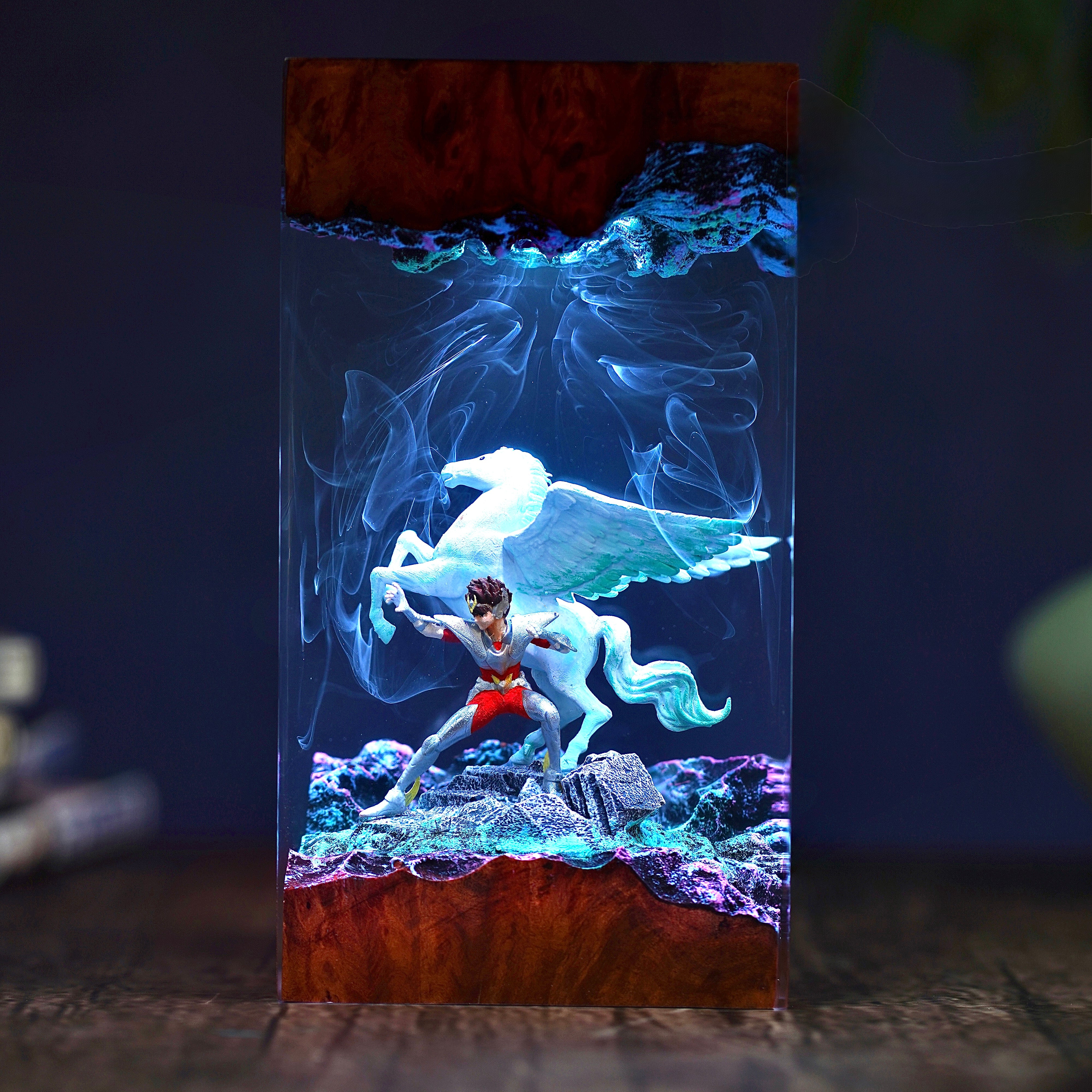 Saint Seiya Pegasus Resin lamp