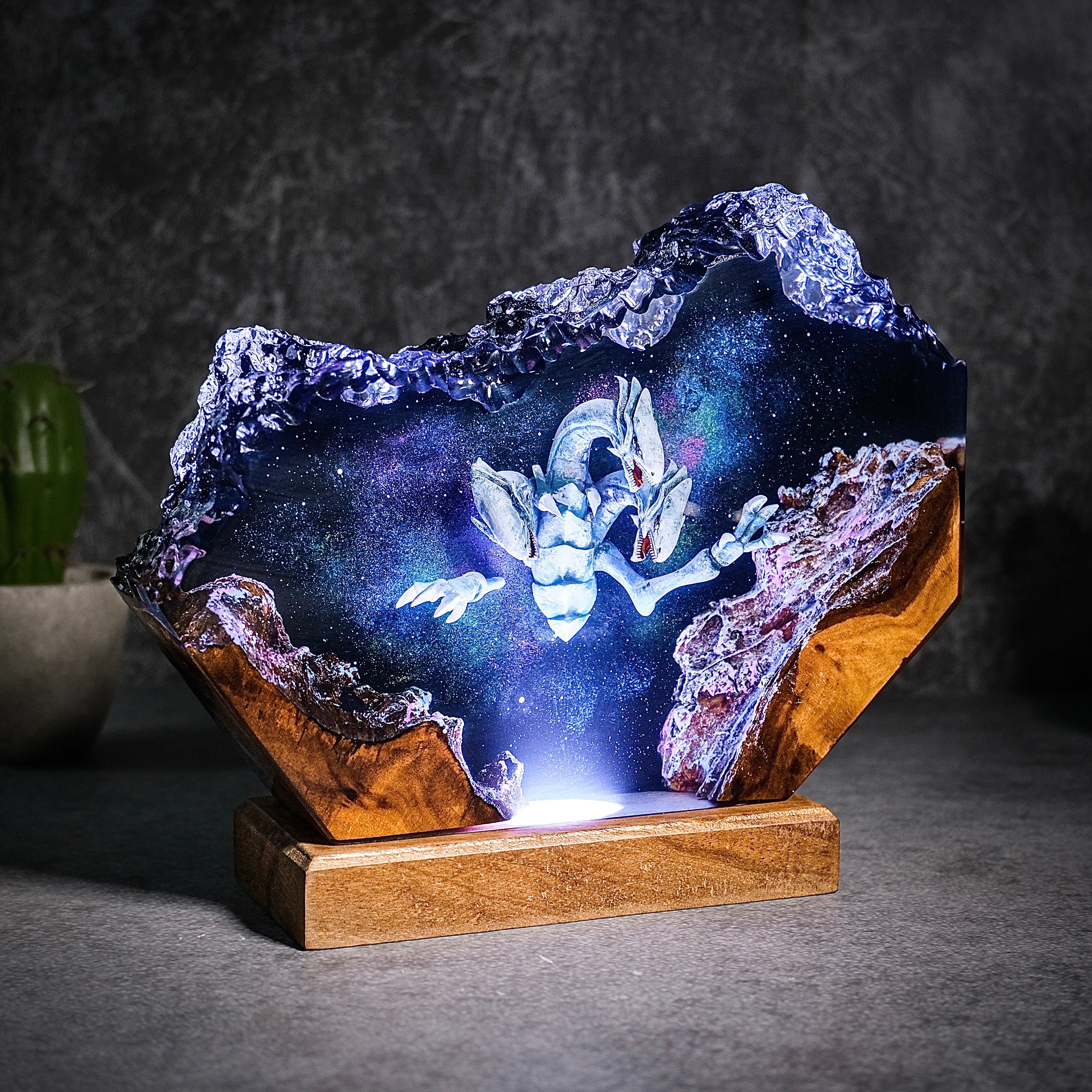 Blue Eyes Ultimate Dragon Resin lamp