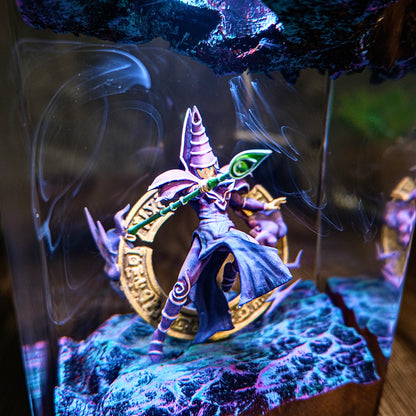 The Ultimate Wizard: Dark Magic Circle Resin Lamp