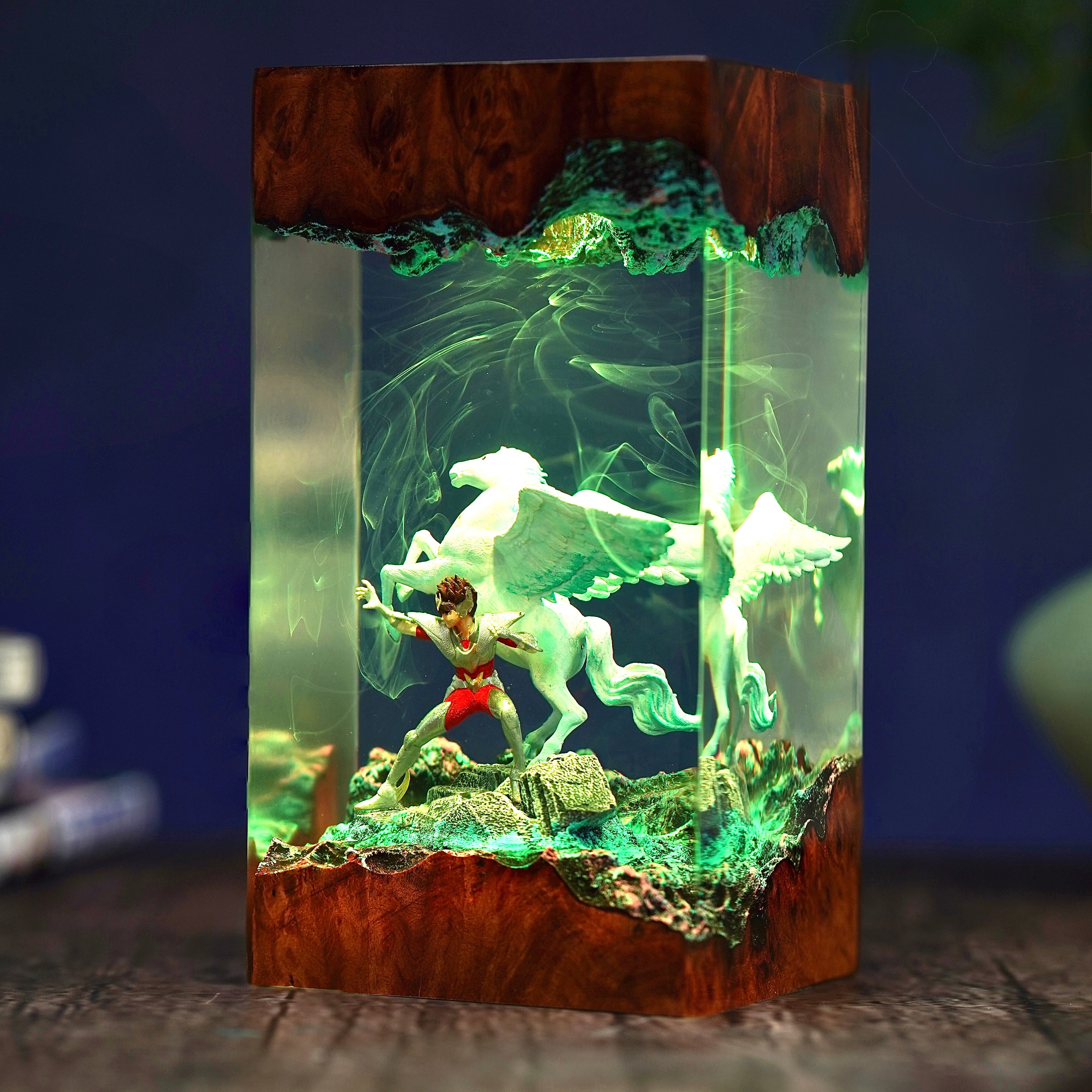 Saint Seiya Pegasus Resin lamp