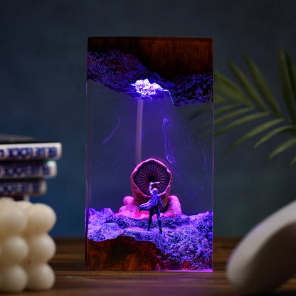 The Desert Heir: Arrakis Destiny Resin Lamp