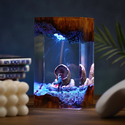The Desert Heir: Arrakis Destiny Resin Lamp
