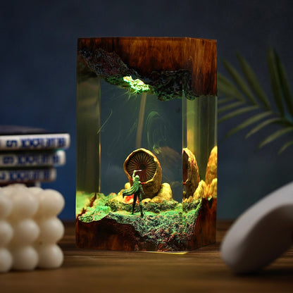 The Desert Heir: Arrakis Destiny Resin Lamp