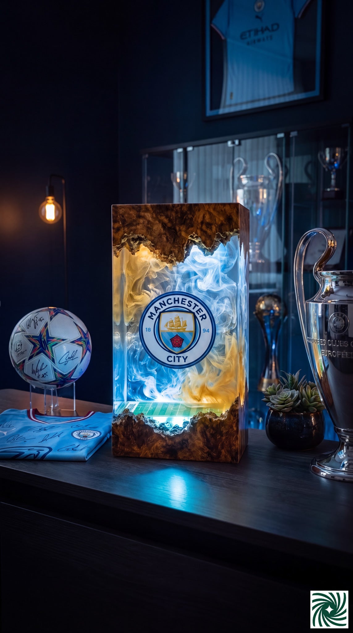 UCL Resin Lamp