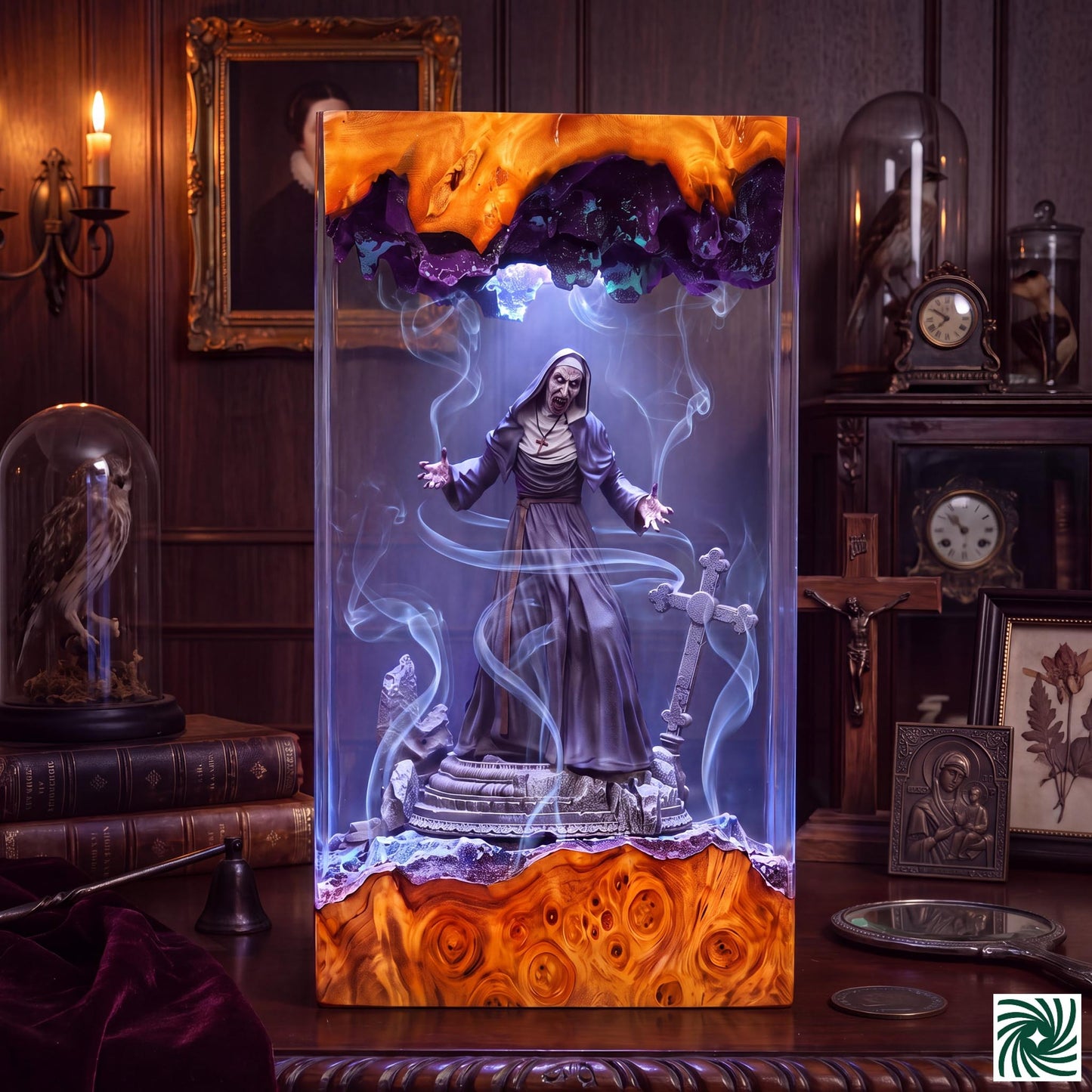 Halloween Resin Lamp