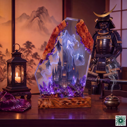 Halloween Resin Lamp
