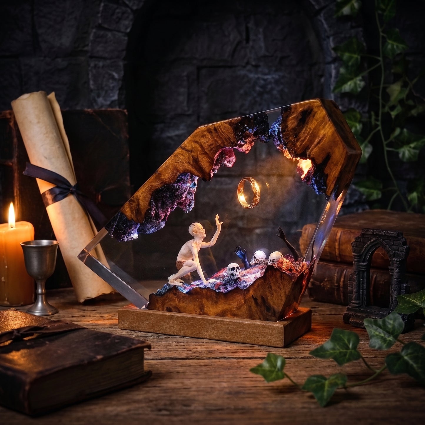 LOTR Resin Lamp