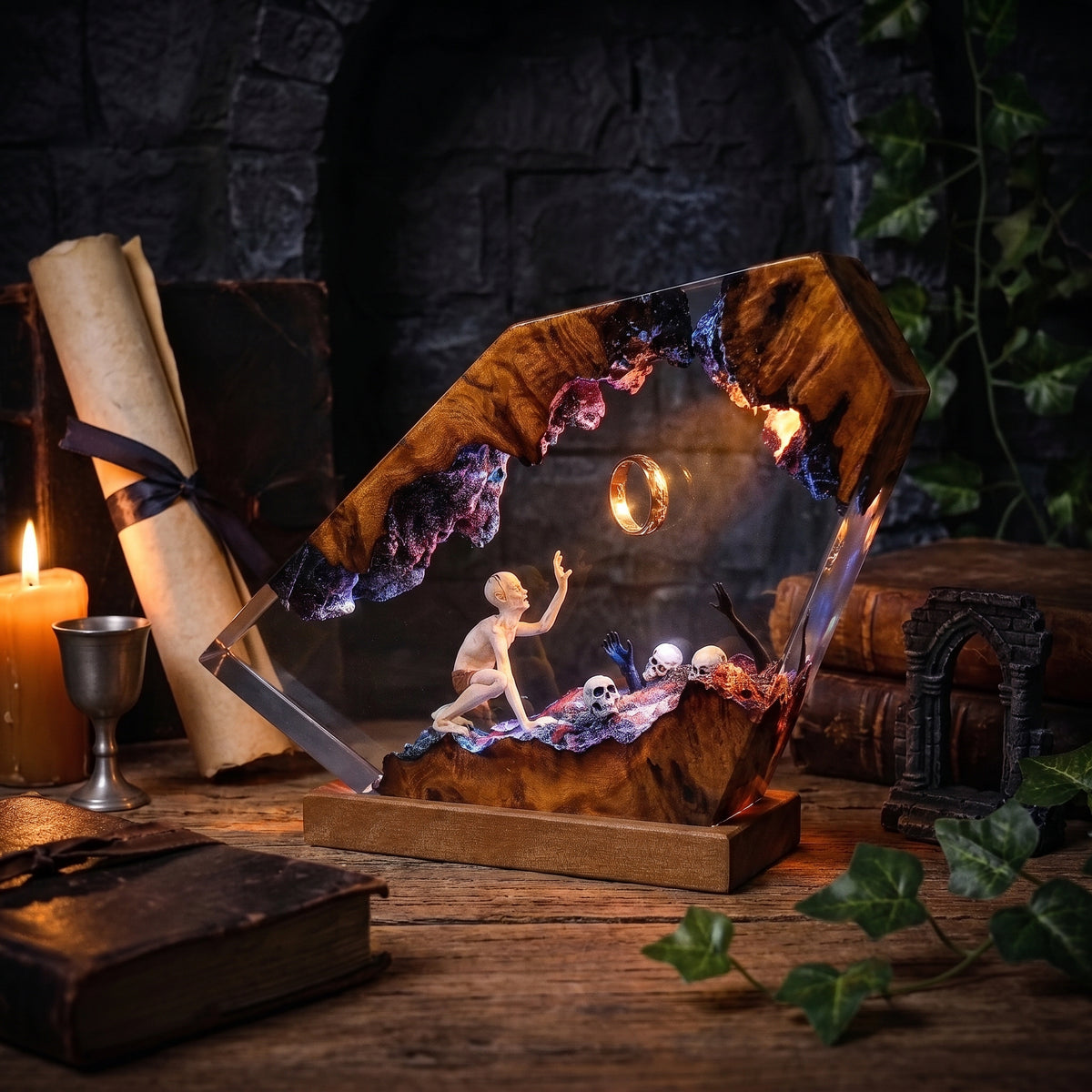 LOTR Resin Lamp