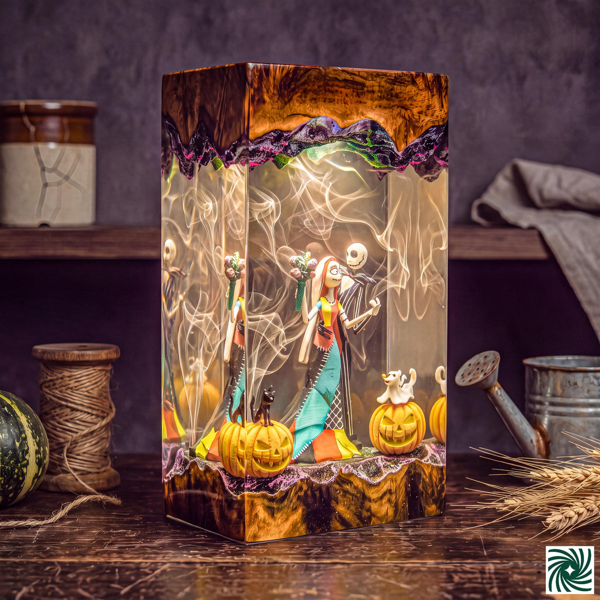 The Nightmare Before Christmas Resin Lamp