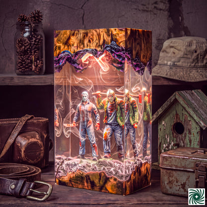 Halloween Resin Lamp