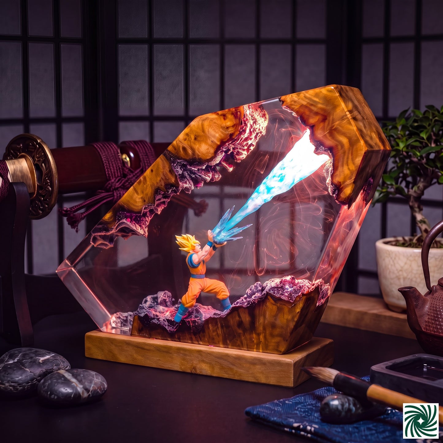 Goku Resin Lamp