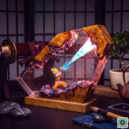 Goku Resin Lamp