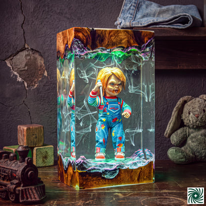 Chucky Resin Lamp