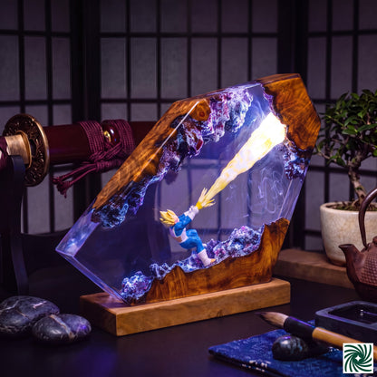 Vegeta Resin Lamp