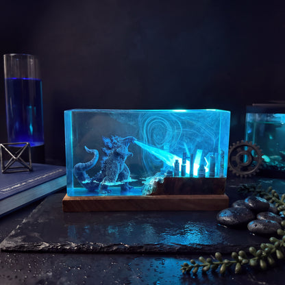 Godzilla 2 Resin Lamp