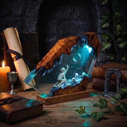 Golum LOTR Resin Lamp