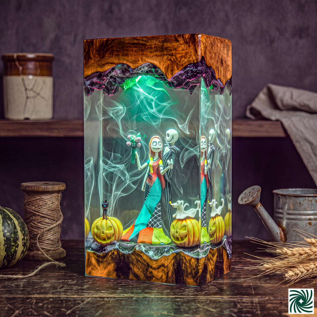 The Nightmare Before Christmas Resin Lamp