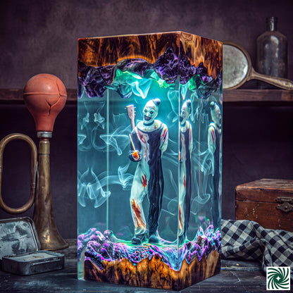 Art the Clown Resin Lamp
