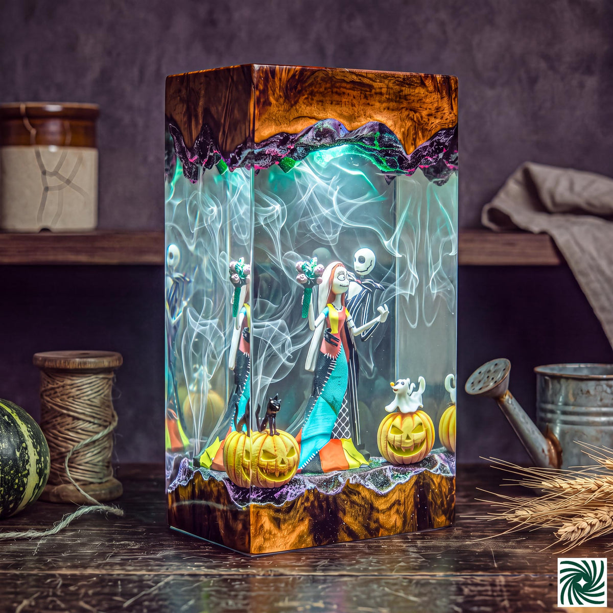 The Nightmare Before Christmas Resin Lamp