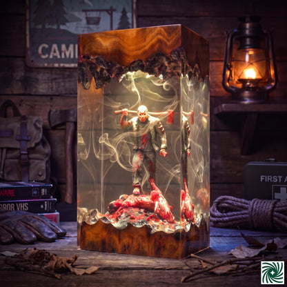 Halloween Resin Lamp