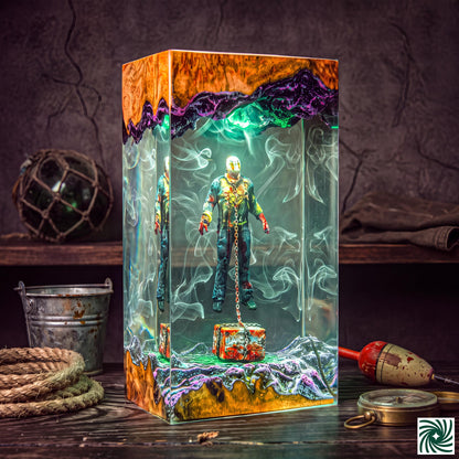 Halloween Resin Lamp