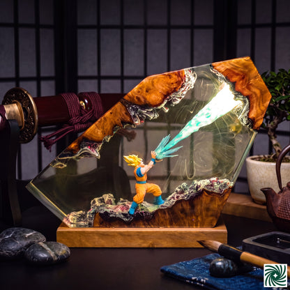 Goku Resin Lamp
