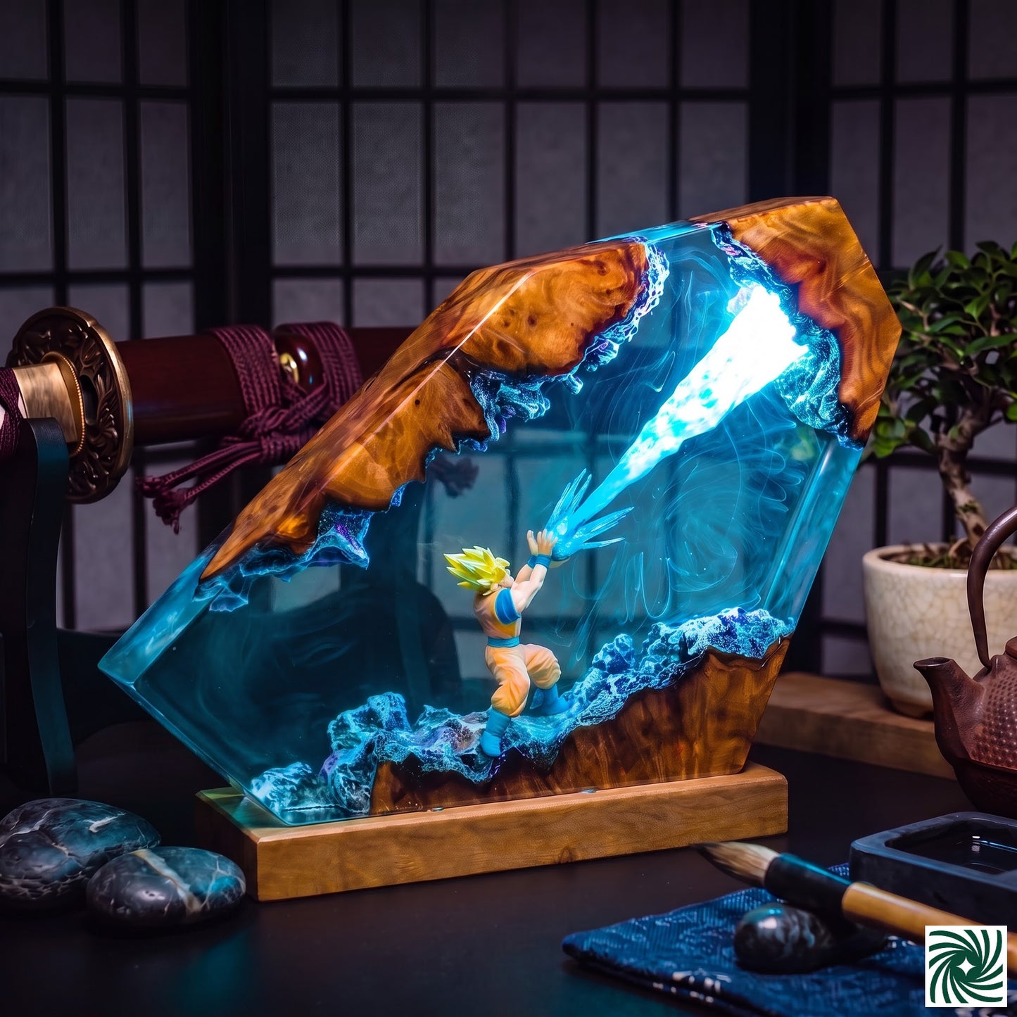 Goku Resin Lamp