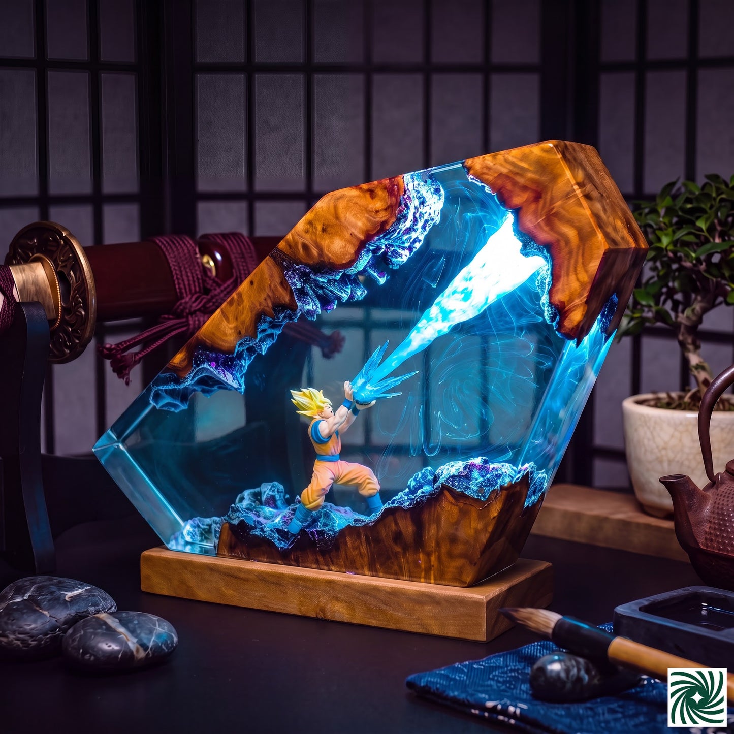 Goku Resin Lamp