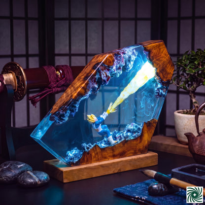 Vegeta Resin Lamp