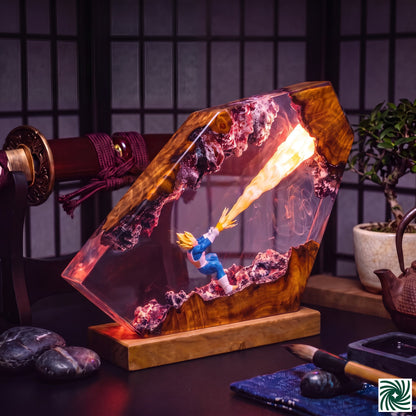 Vegeta Resin Lamp
