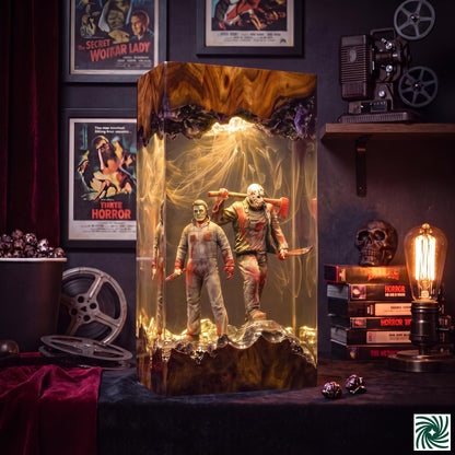 Halloween Resin Lamp