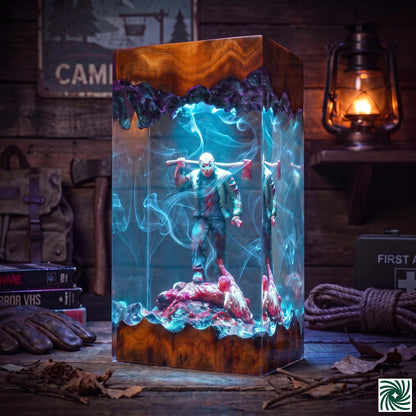 Halloween Resin Lamp