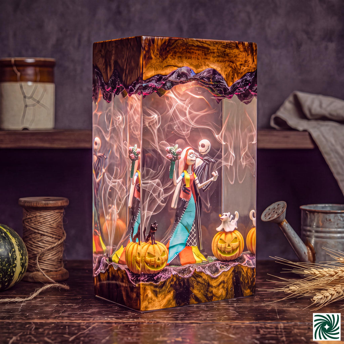 The Nightmare Before Christmas Resin Lamp