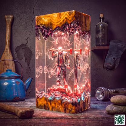 Halloween Resin Lamp