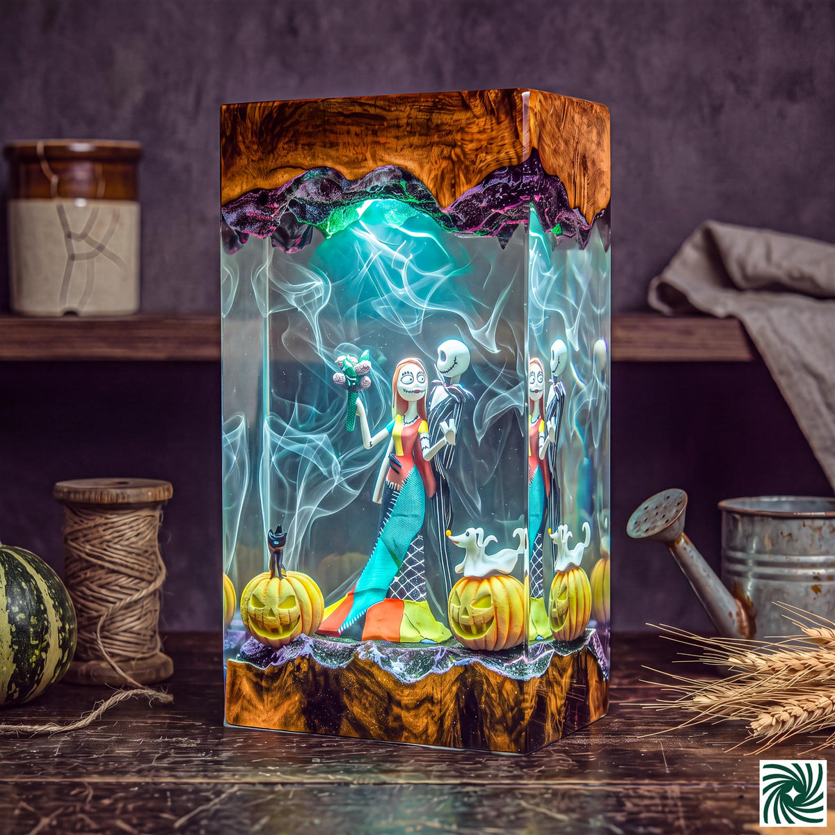 The Nightmare Before Christmas Resin Lamp