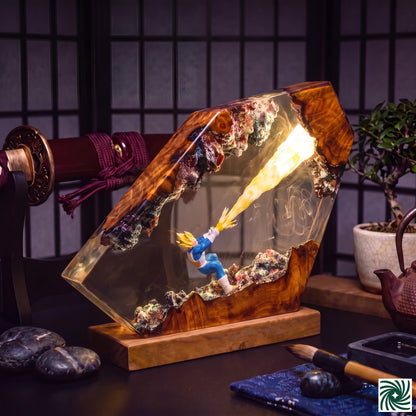 Vegeta Resin Lamp