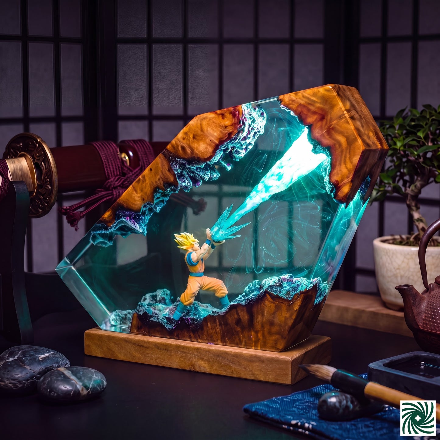 Goku Resin Lamp