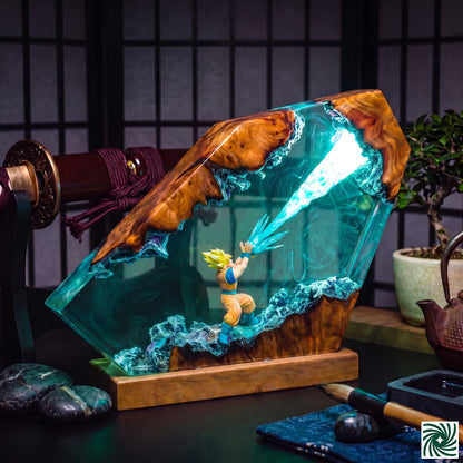 Goku Resin Lamp