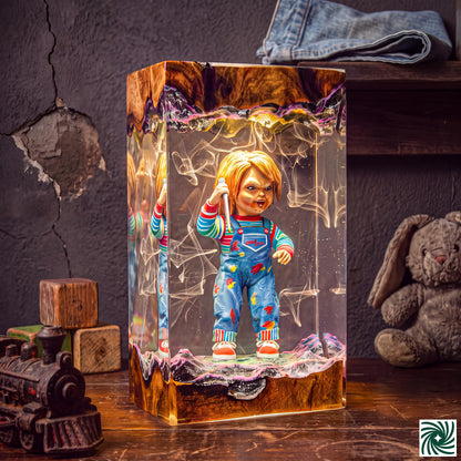 Chucky Resin Lamp