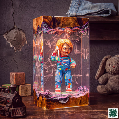 Chucky Resin Lamp