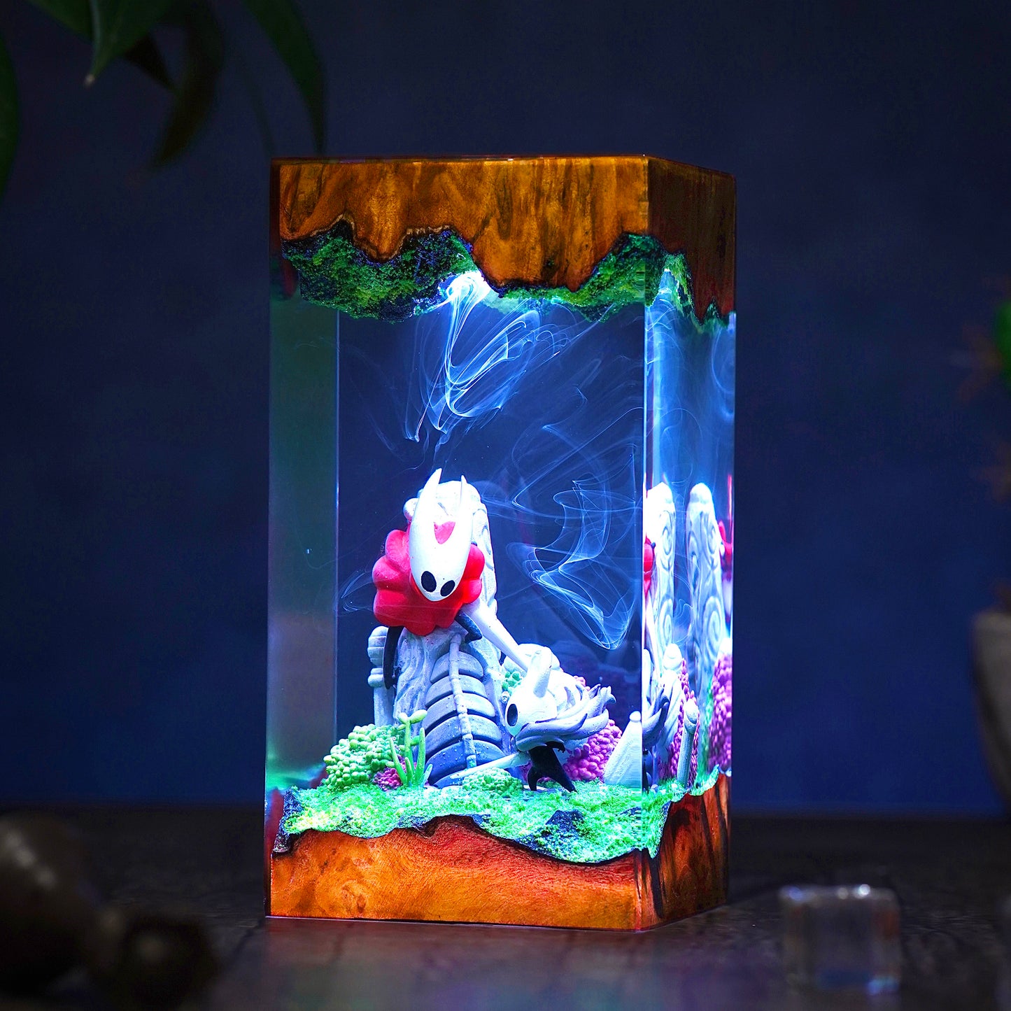 The Fallen Kingdom: Insect Warrior Resin Lamp