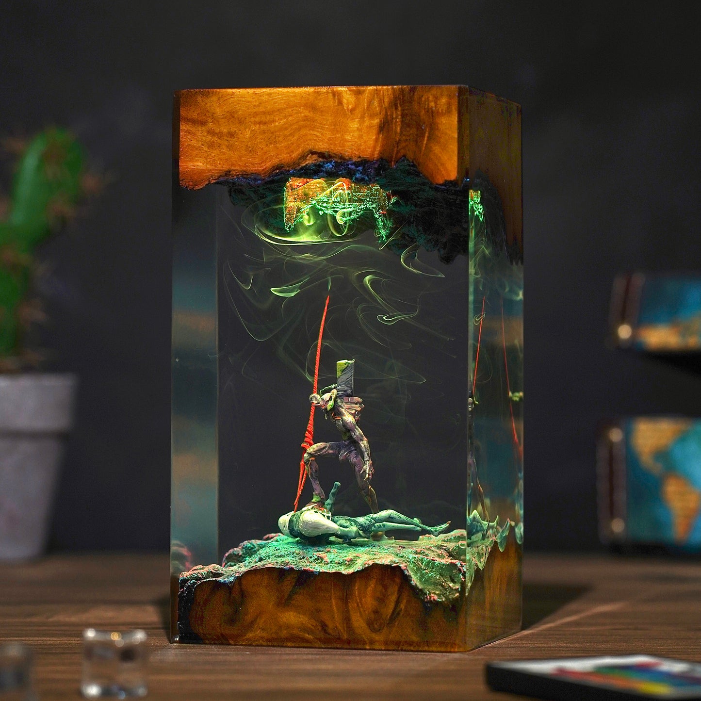 Project Genesis: Human Instrumentality Resin Lamp