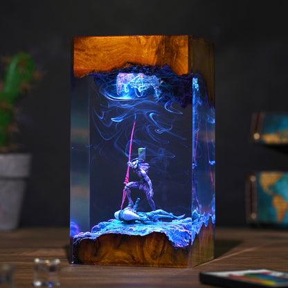 Project Genesis: Human Instrumentality Resin Lamp