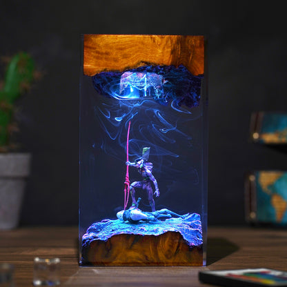 Project Genesis: Human Instrumentality Resin Lamp