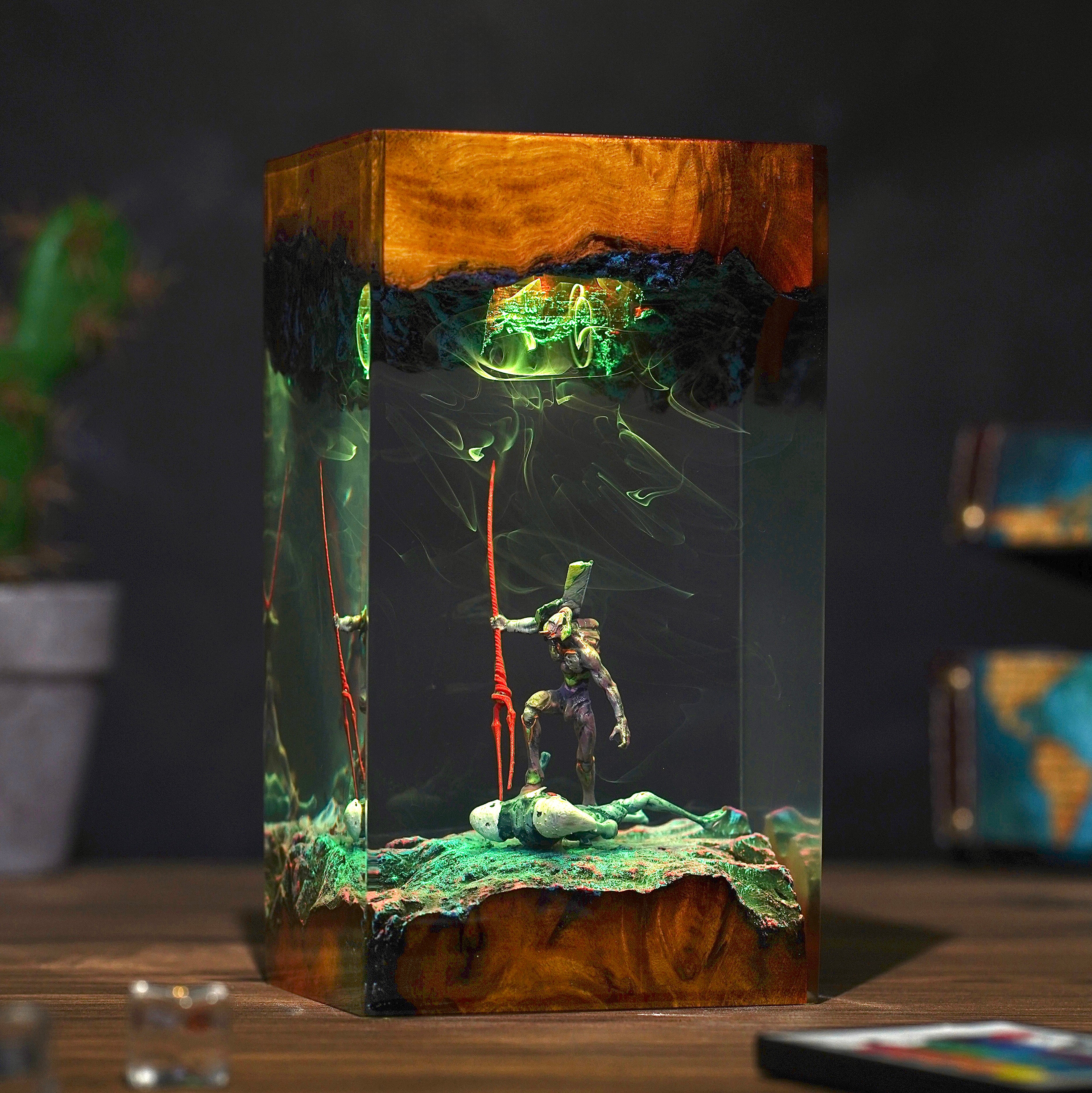Evangelion Resin lamp